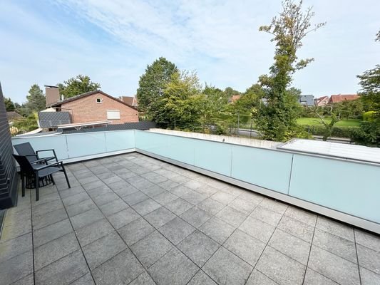 Die große Dachterrasse