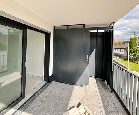 großer Balkon 