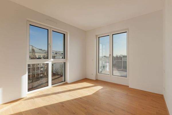 Schlafzimmer mit Terrasse