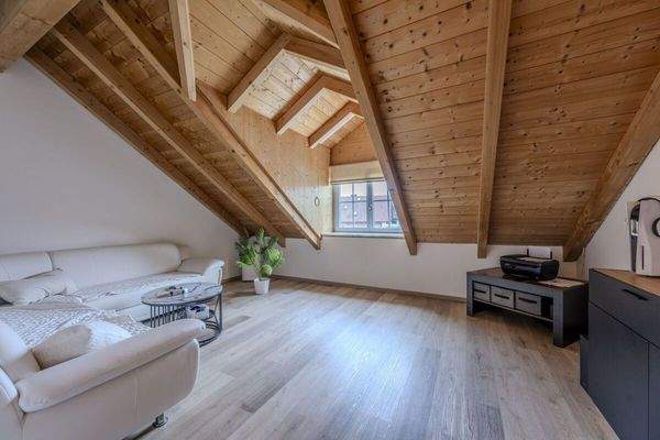 Das ausgebaute Dachgeschoss