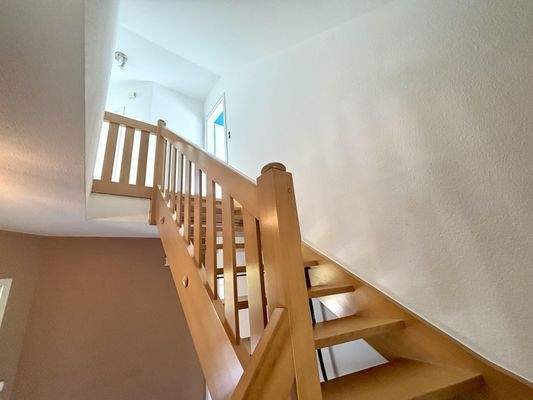 Treppenaufgang ins OG