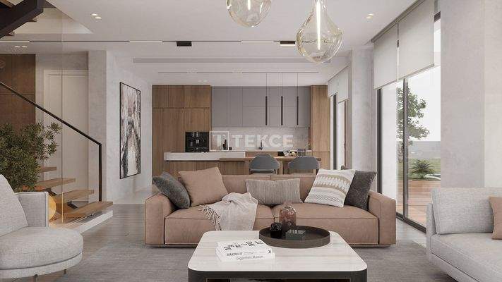 Villas with Pools in a Complex with Beach Access in Bodrum