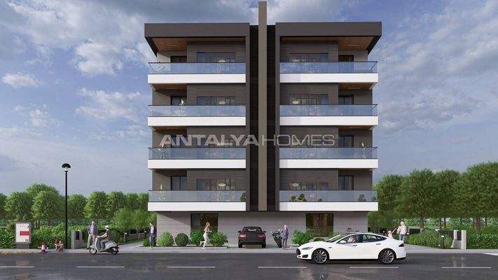 Flats in Complex with Pool in Antalya Kepez