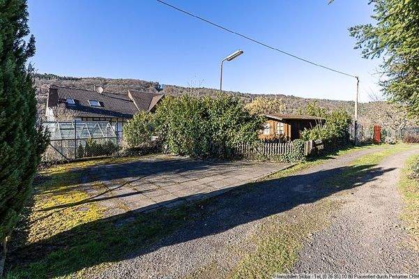 Stellplätze oberhalb