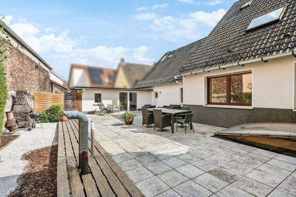 Gemeintschaftliche Terrasse