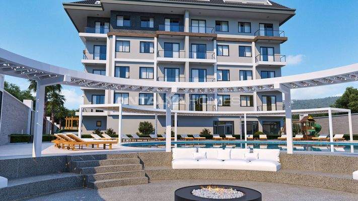 2 and 3-Bedroom Flats with Pool Access in Alanya Oba