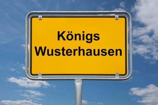 Ortsschild Königs Wusterhausen