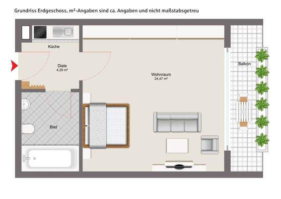 Grundriss Erdgeschoss