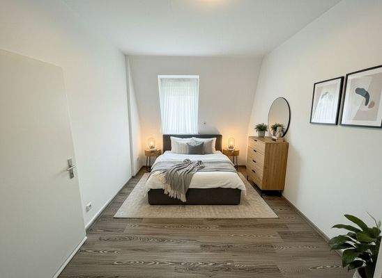 Virtuelles Homestaging Schlafzimmer 