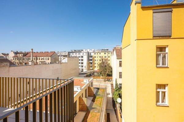 Ausblick - innenhofseite