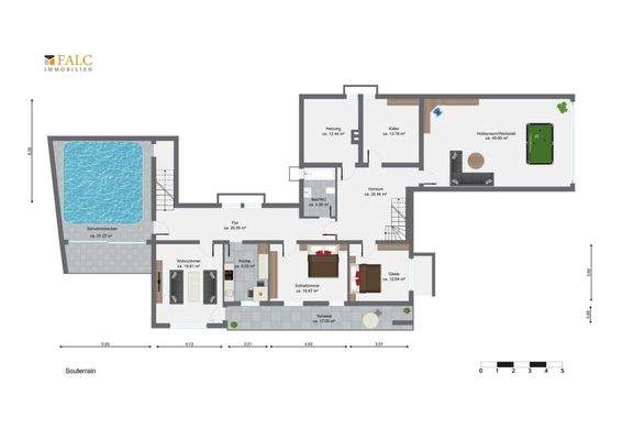 Grundriss Souterrain
