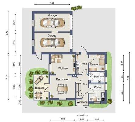 Grundriss Erdgeschoss