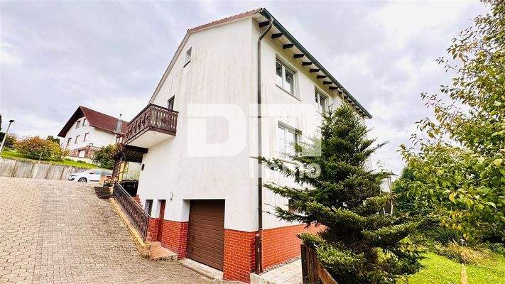 Seitenansicht / Zufahrt Garage