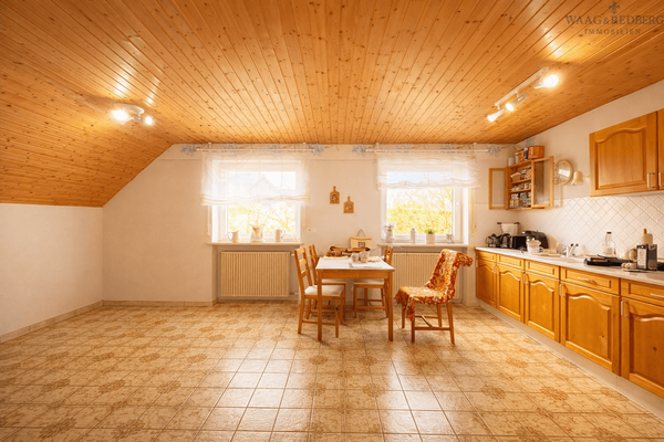 Große Küche im 1. Obergeschoss