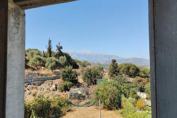 Kreta, Plaka: Erstklassige Entwicklungsmöglichkeit mit Meerblick zu verkaufen