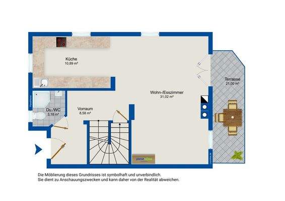 Grundriss Erdgeschoss