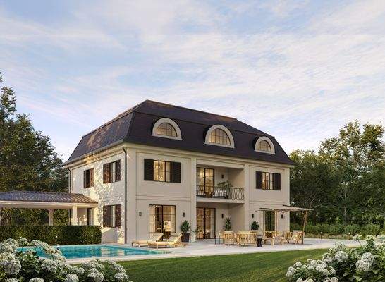 Bauprojekt Villa mit Rooftop und Pool