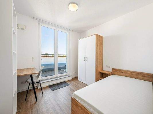 Ansicht I: Schlafzimmer