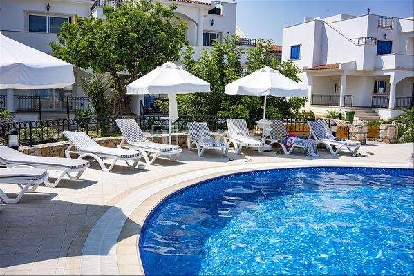 Flat Near the Sea in a Well-Developed Project with Pool in Girne