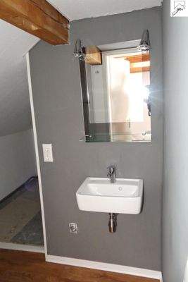 WC im DG (vor Einzug des Mieters)