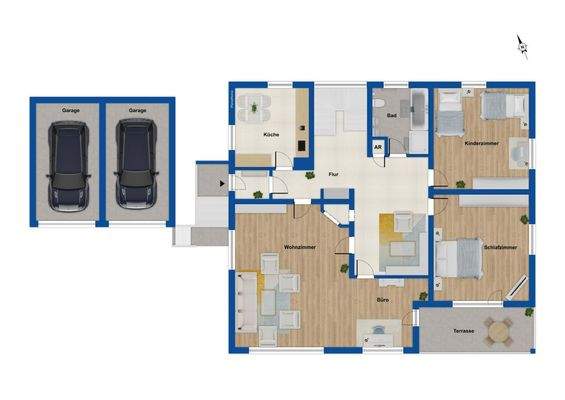 Grundriss Erdgeschoss