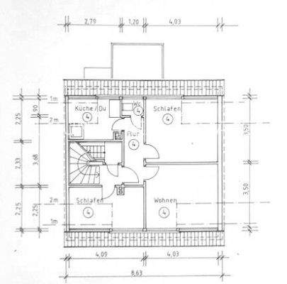Dachgeschoss Grundriss