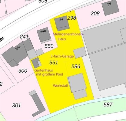 Grundstücksplan