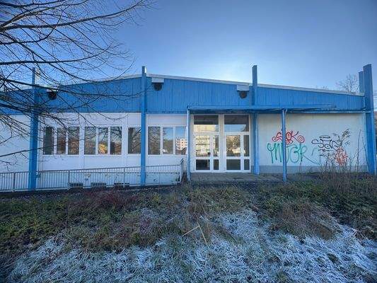 Nordansicht (Kellerzugang und Zugang Gewerbe II)