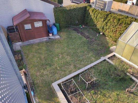 Eigener Gartenanteil 160 qm