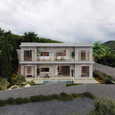 Sea View Flats with Private Pools in Bodrum Bağla