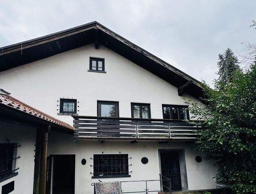 Seitenansicht eines Hausteils