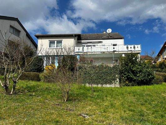 Haus von der Gartenseite