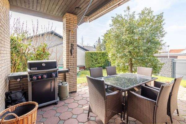 Überdachte Terrasse