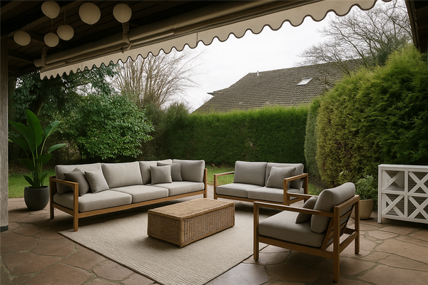 Terrasse  - virtually staged
