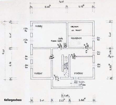 Grundriss Kellergeschoss