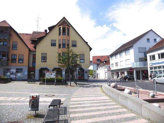 Blick Richtung Restaurant