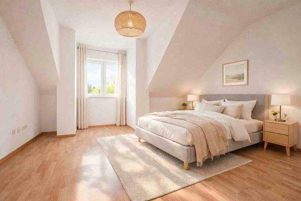 Schlafzimmer II (digital eingerichtet)