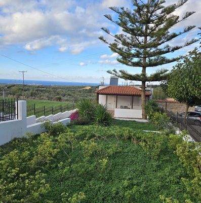Kreta, Erfi: Bungalow mit Meerblick zu verkaufen