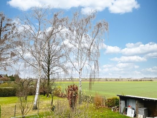 Freier Blick vom Balkon