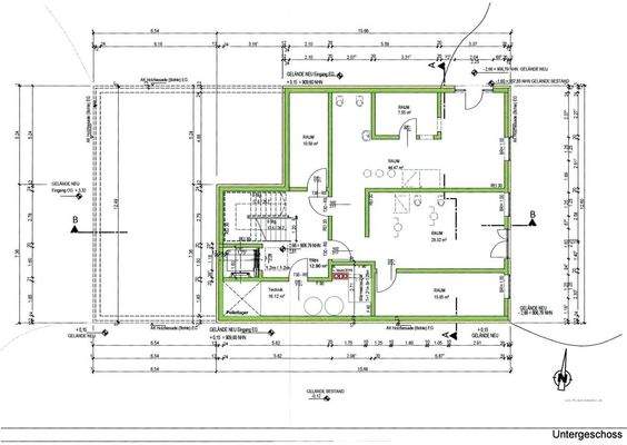 Grundriss Untergeschoss