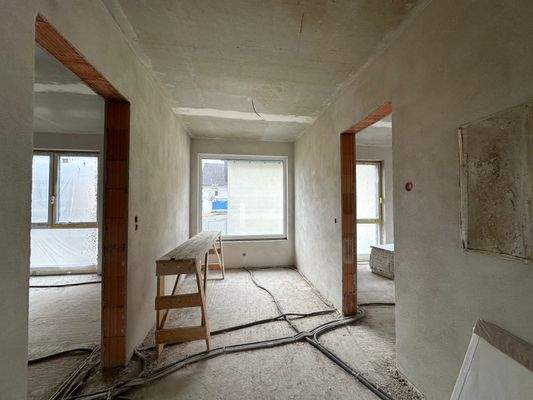 1. Obergeschoss Flur - Rohbau