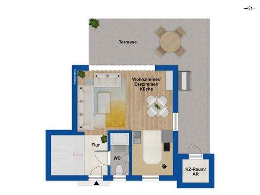 Grundriss Erdgeschoss