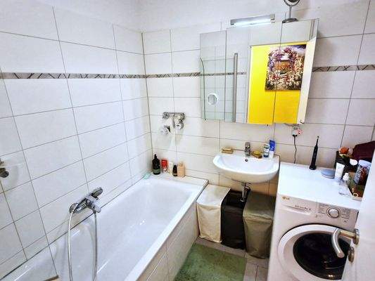 das bereits modernisierte Bad