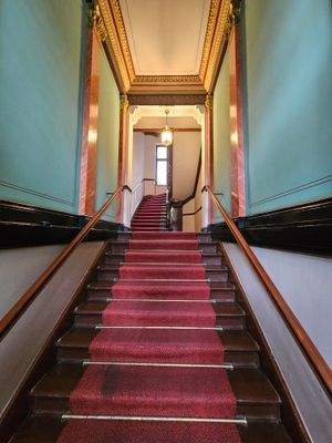 Aufgang zur Gewerbefläche 