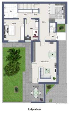 Grundriss - nicht maßstabsgerecht