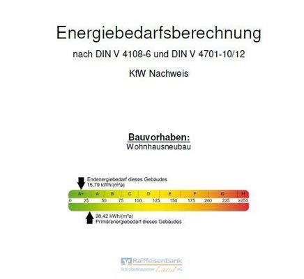 Energiebedarf Deckblatt