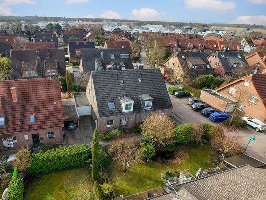 Hausansicht von oben