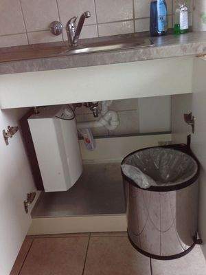 Boiler + Abfalleimer