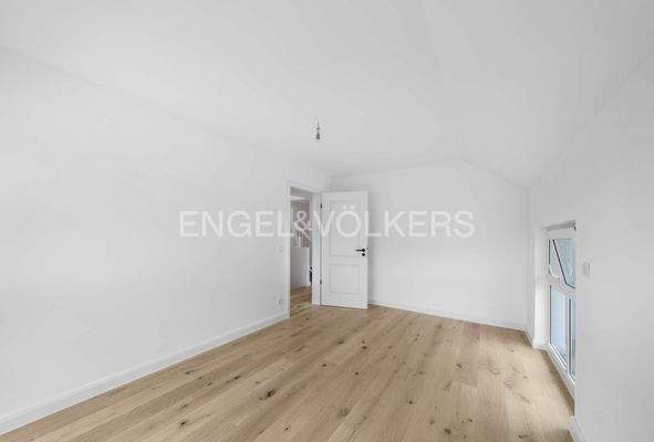 Schlafzimmer OG Musterhaus