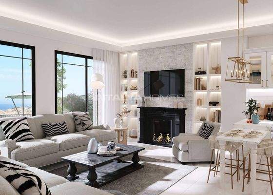 Sea View Villas Close to Sea in Bodrum Gumusluk